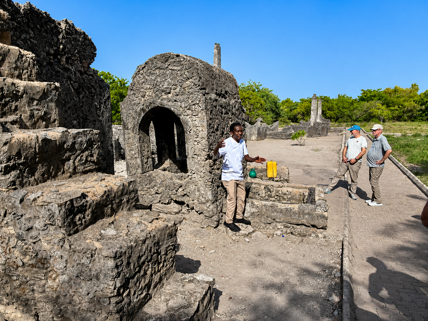 Kilwa Ruins guided tour - Swahili Coast Heritage Tanzania